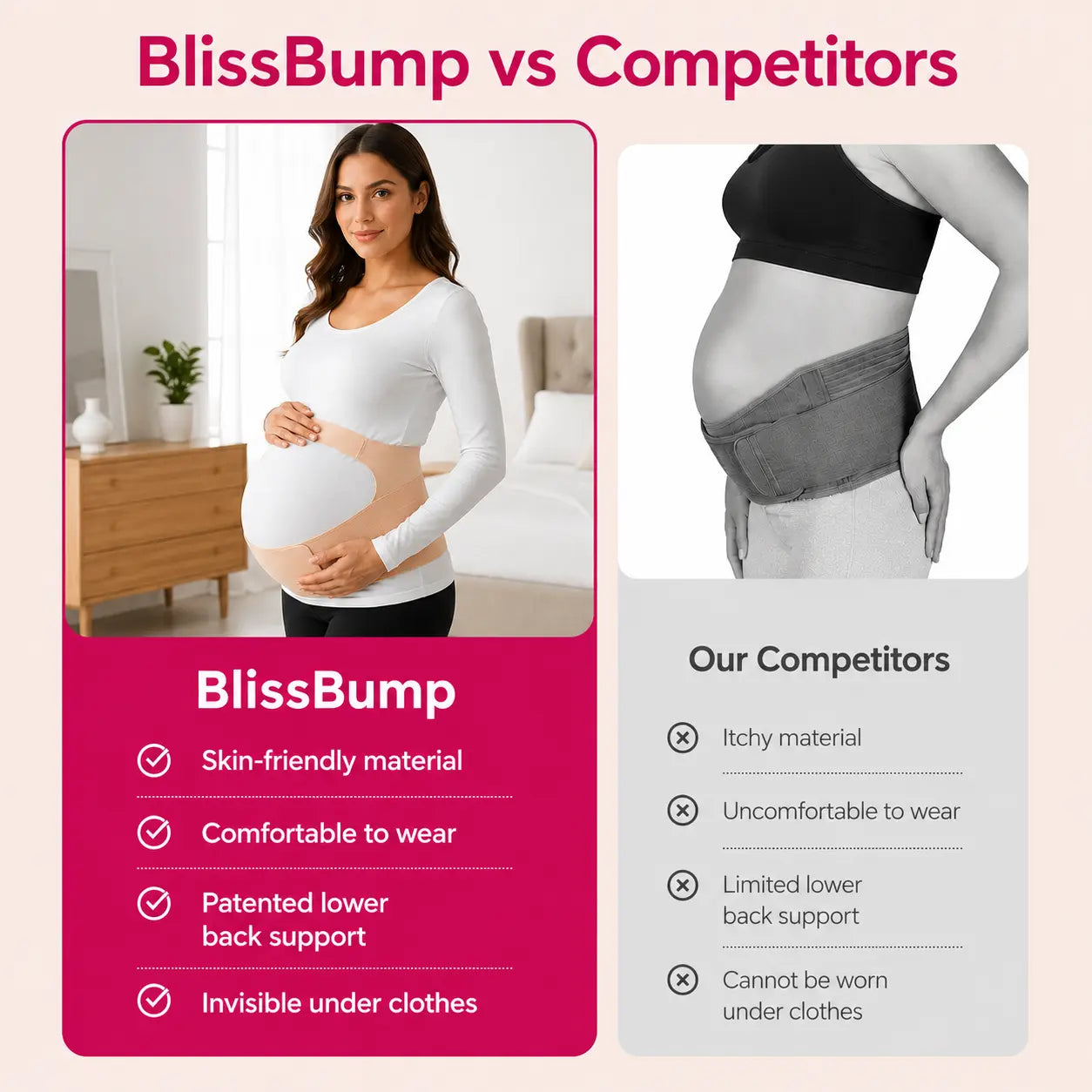 BumpSoothe - BlissBump Maternity Belly Band