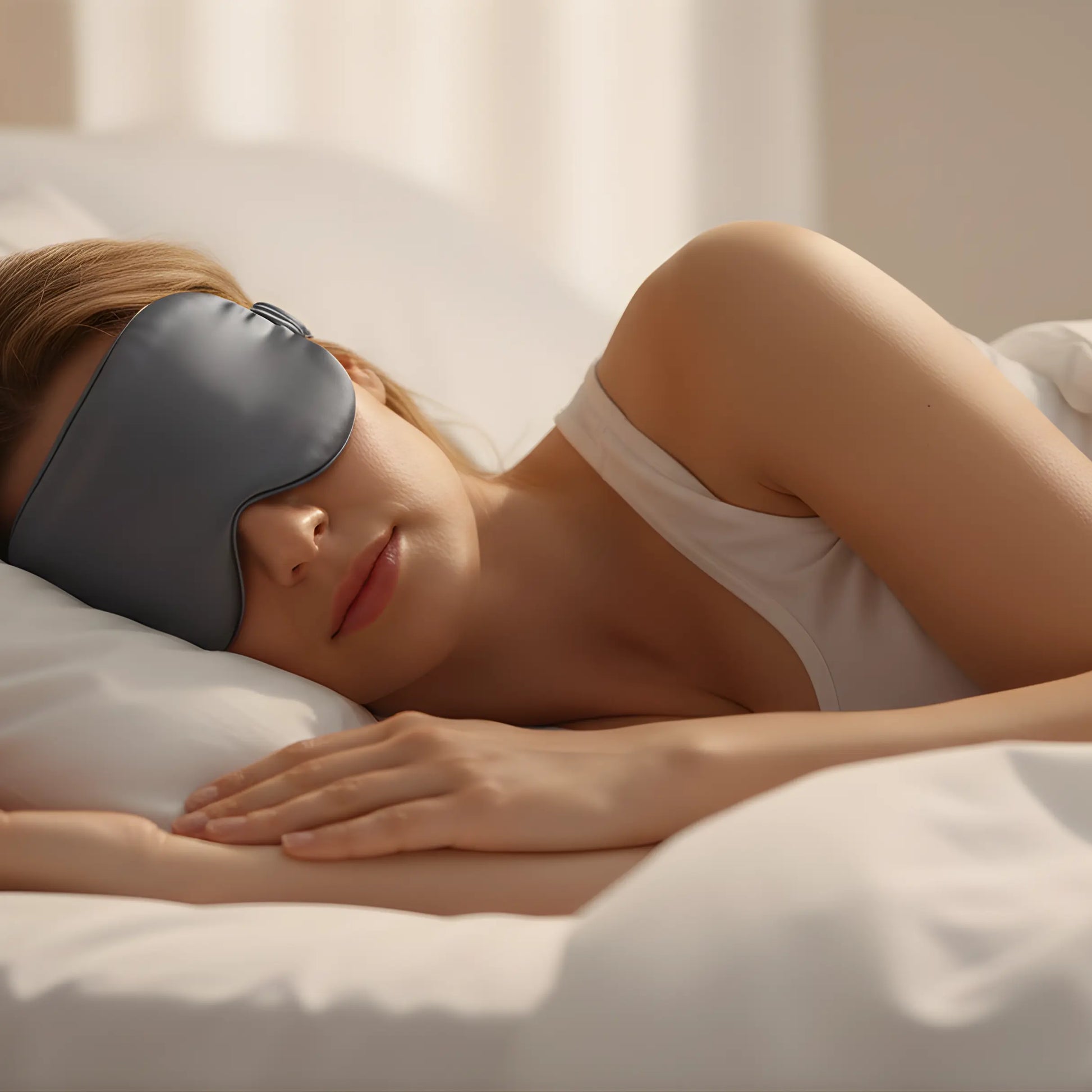 Silk Sleeping Mask for Moms BlissBump