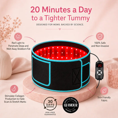 BlissShape Restore Postpartum Red Light Belt
