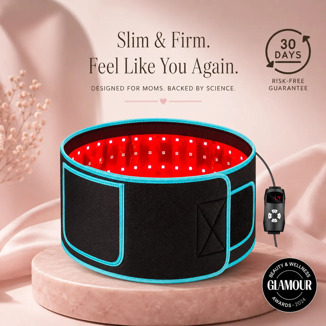 BlissShape Restore Postpartum Red Light Belt