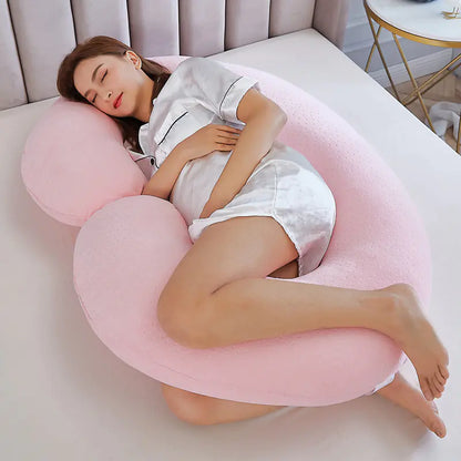 C-Shaped Pregnancy Pillow